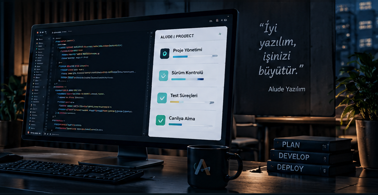 Alude Yazılım proje geliştirme çalışma alanı